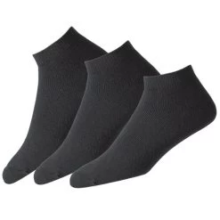 FootJoy Gents ComfortSof Spt 3pk Sock Black