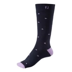 FootJoy Gent ProDry Crew Socks Navy Lavender