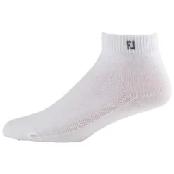 FootJoy Prodry LightWeight Quater Socks White