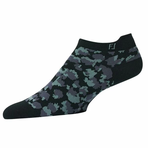 FootJoy Ladies Spot Print Socks Navy 1 FootJoy Ladies Spot Print Socks Navy