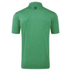 Footjoy Mens 18 Holes Lisle Print Polo Shirt -FootJoy 2byqylgvcgc