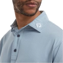 FootJoy Zig Zag Print Lisle Mens Golf Polo Shirt -FootJoy 3nuob2tkh4d