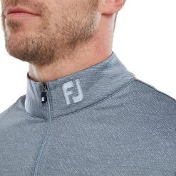 FootJoy EU Jacquard Texture Chill-Out Mens Golf Pullover -FootJoy 4xzgxdppo0q