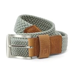 FootJoy Gents Braided Belt Regular Grey