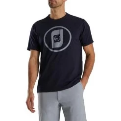 FootJoy Gents Heritage T-Shirt Navy -FootJoy P 27699FJGENTSHERITAGETSHIRTNAVY 2 L