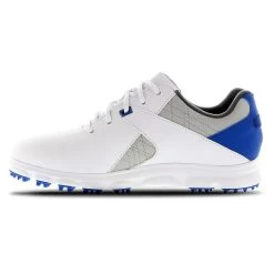 FootJoy Junior Pro SL Shoes White - Grey - Blue -FootJoy P 45029FOOTJOYSHOESWHITEGREYBLUEJUNIOR 1 L