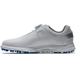 FootJoy Pro SL Junior BOA Shoes White - Grey -FootJoy P 45031FJPROSLJUNIORSHOESWHITEGREY 2 L