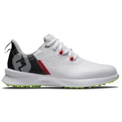 FootJoy Fuel Junior Shoes White - Black - Lime