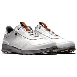FootJoy Gents Stratos Shoes Medium-Fit White 9 FootJoy Gents Stratos Shoes Medium-Fit White -FootJoy P 50012FOOTJOYSHOESWHITEGENTS 3 L