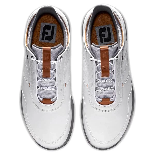 FootJoy Gents Stratos Shoes Medium-Fit White 6 FootJoy Gents Stratos Shoes Medium-Fit White - Image 6