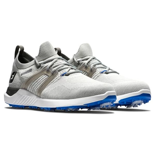 FootJoy Gents Hyperflex Shoes Wide Fit Grey - White - Blue 3 FootJoy Gents Hyperflex Shoes Wide Fit Grey - White - Blue - Image 3