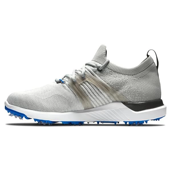FootJoy Gents Hyperflex Shoes Wide Fit Grey - White - Blue 4 FootJoy Gents Hyperflex Shoes Wide Fit Grey - White - Blue - Image 4