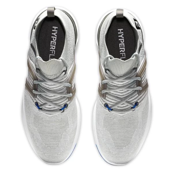 FootJoy Gents Hyperflex Shoes Wide Fit Grey - White - Blue 6 FootJoy Gents Hyperflex Shoes Wide Fit Grey - White - Blue - Image 6