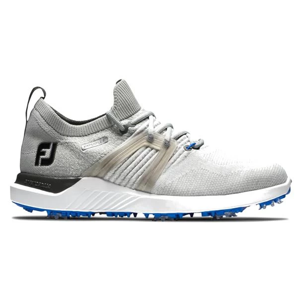 FootJoy Gents Hyperflex Shoes Wide Fit Grey - White - Blue 1 FootJoy Gents Hyperflex Shoes Wide Fit Grey - White - Blue