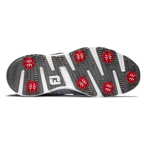 FootJoy Gents Hyperflex BOA Shoes Medium Fit Grey - Black - Red 2 FootJoy Gents Hyperflex BOA Shoes Medium Fit Grey - Black - Red - Image 2