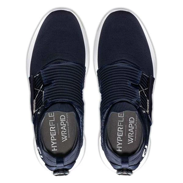 FootJoy Gents Hyperflex BOA Shoes Navy White 4 FootJoy Gents Hyperflex BOA Shoes Navy White - Image 4