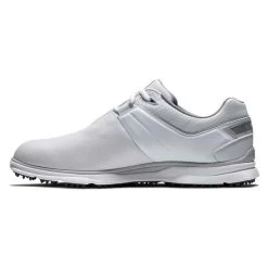 FootJoy Gents Pro Spikeless Shoes White Grey 8 FootJoy Gents Pro Spikeless Shoes White Grey -FootJoy P 53070FOOTJOYSHOESWHITEGREYGENTS 2 L