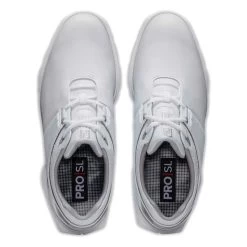 FootJoy Gents Pro Spikeless Shoes White Grey 9 FootJoy Gents Pro Spikeless Shoes White Grey -FootJoy P 53070FOOTJOYSHOESWHITEGREYGENTS 3 L