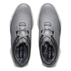 FootJoy Gents Pro Spikeless Shoes Grey - Charcoal 9 FootJoy Gents Pro Spikeless Shoes Grey - Charcoal -FootJoy P 53075FOOTJOYSHOESGREYCHARCOALGENTS 3 L