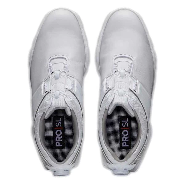 FootJoy Gents Pro SL BOA Shoes White Grey 4 FootJoy Gents Pro SL BOA Shoes White Grey - Image 4