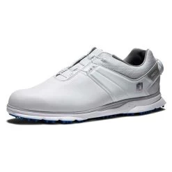 FootJoy Gents Pro SL BOA Shoes White Grey 10 FootJoy Gents Pro SL BOA Shoes White Grey -FootJoy P 53078FOOTJOYSHOESWHITEGREYGENTS 4 L