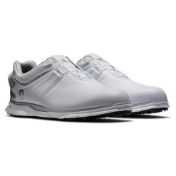 FootJoy Gents Pro SL Carbon BOA Shoes White - Silver -FootJoy P 53085FJGENTSPROSLCARBONBOASHOESWHITESILVER 3 L