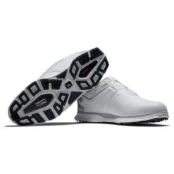 FootJoy Gents Pro SL Carbon BOA Shoes White - Silver -FootJoy P 53085FJGENTSPROSLCARBONBOASHOESWHITESILVER 4 L