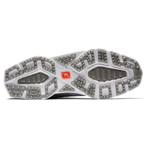 FootJoy Gents Pro SL Sport Golf Shoes White - Grey - Orange 2 FootJoy Gents Pro SL Sport Golf Shoes White - Grey - Orange - Image 2