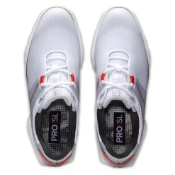 FootJoy Gents Pro SL Sport Golf Shoes White - Grey - Orange 9 FootJoy Gents Pro SL Sport Golf Shoes White - Grey - Orange -FootJoy P 53853FOOTJOYSHOESWHITEGREYORANGEGENTS 3 L