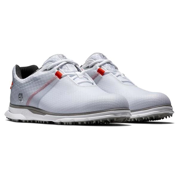 FootJoy Gents Pro SL Sport Golf Shoes White - Grey - Orange 6 FootJoy Gents Pro SL Sport Golf Shoes White - Grey - Orange - Image 6
