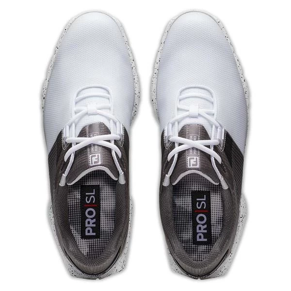 FootJoy Gents Pro SL Sport Shoes White - Black - Gold 4 FootJoy Gents Pro SL Sport Shoes White - Black - Gold - Image 4