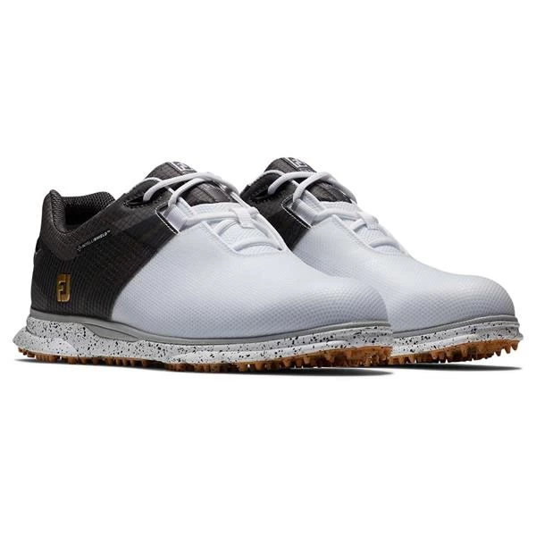 FootJoy Gents Pro SL Sport Shoes White - Black - Gold 6 FootJoy Gents Pro SL Sport Shoes White - Black - Gold - Image 6