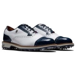 FootJoy Gents Premiere Tarlow Shoes Navy - White -FootJoy P 53904FJGENTSPREMTARLOWSHOEMEDFITNAVYWHITE 3 L