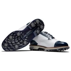FootJoy Gents Premiere Tarlow Shoes Navy - White -FootJoy P 53904FJGENTSPREMTARLOWSHOEMEDFITNAVYWHITE 4 L