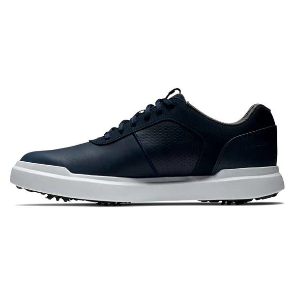 FootJoy Gents Contour Shoes Navy - White 3 FootJoy Gents Contour Shoes Navy - White - Image 3
