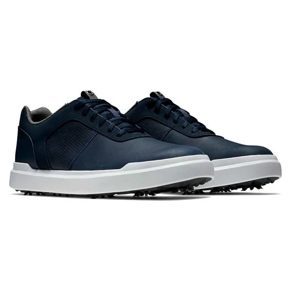FootJoy Gents Contour Shoes Navy - White 6 FootJoy Gents Contour Shoes Navy - White - Image 6