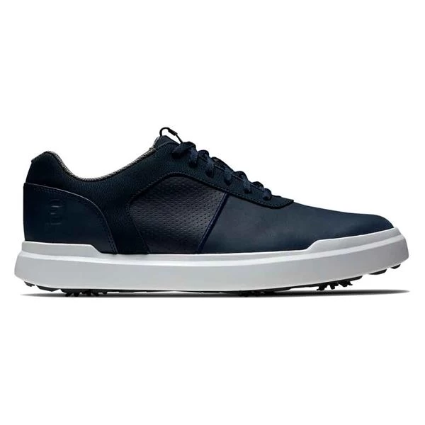FootJoy Gents Contour Shoes Navy - White 1 FootJoy Gents Contour Shoes Navy - White