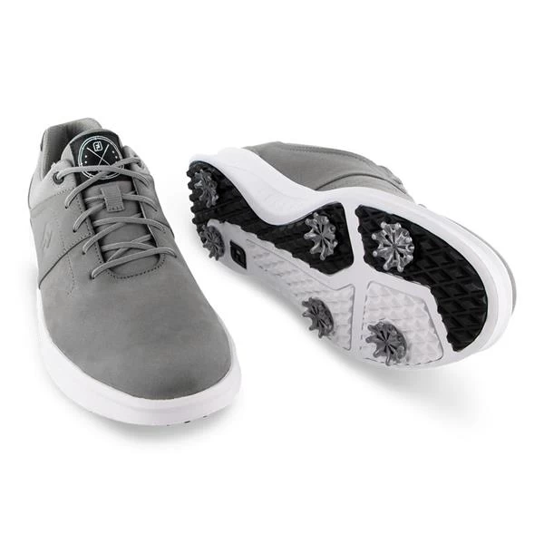 FootJoy Gents Contour Spiked Shoes Grey 5 FootJoy Gents Contour Spiked Shoes Grey - Image 5
