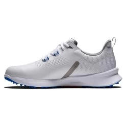 FootJoy Gents FJ Fuel Shoes White Orange -FootJoy P 55440FOOTJOYSHOESWHITEORANGEGENTS 2 L