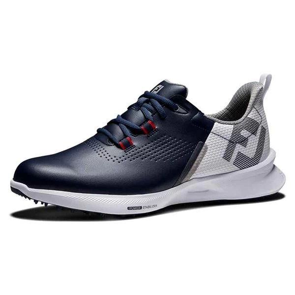 FootJoy Gents FJ Fuel Shoes Navy White Red 5 FootJoy Gents FJ Fuel Shoes Navy White Red - Image 5