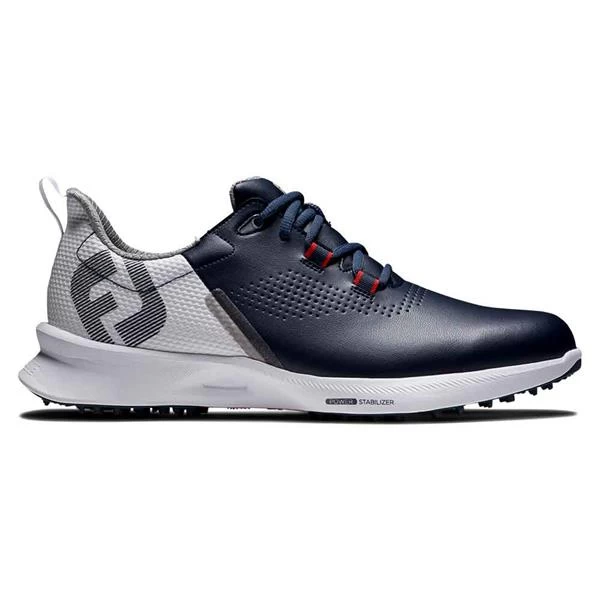 FootJoy Gents FJ Fuel Shoes Navy White Red 1 FootJoy Gents FJ Fuel Shoes Navy White Red