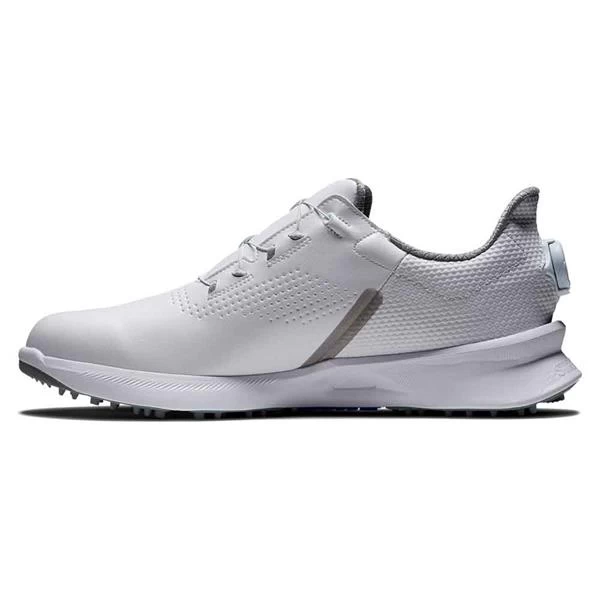 FootJoy Gents FJ Fuel BOA Shoes White Grey 3 FootJoy Gents FJ Fuel BOA Shoes White Grey - Image 3