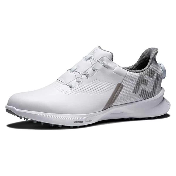 FootJoy Gents FJ Fuel BOA Shoes White Grey 5 FootJoy Gents FJ Fuel BOA Shoes White Grey - Image 5
