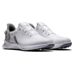 FootJoy Gents FJ Fuel BOA Shoes White Grey 11 FootJoy Gents FJ Fuel BOA Shoes White Grey -FootJoy P 55446FOOTJOYSHOESWHITEGREYGENTS 5 L