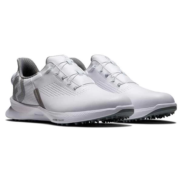 FootJoy Gents FJ Fuel BOA Shoes White Grey 6 FootJoy Gents FJ Fuel BOA Shoes White Grey - Image 6