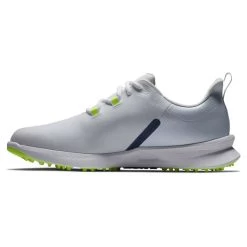 FootJoy Gents FJ Fuel Sport Shoes White - Navy - Green -FootJoy P 55453FOOTJOYSHOESWHITENAVYGREENGENTS 2 L