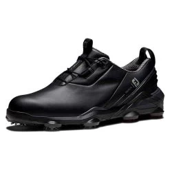 FootJoy Gents Tour Alpha Shoes Black -FootJoy P 55507FOOTJOYSHOESCHARCOALREDGENTS 4 L