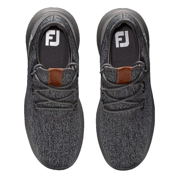 FootJoy Gents Flex Coastal Medium Fit Shoe Black - Charcoal 4 FootJoy Gents Flex Coastal Medium Fit Shoe Black - Charcoal - Image 4