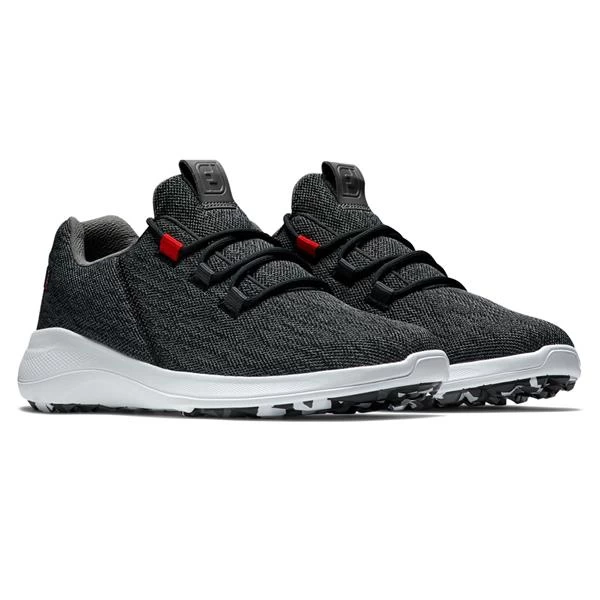 FootJoy Gents Flex Coastal Shoes Black - Charcoal 4 FootJoy Gents Flex Coastal Shoes Black - Charcoal - Image 4