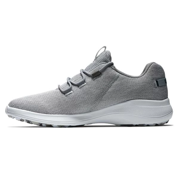 FootJoy Gents Flex Coastal Shoes White - Grey 3 FootJoy Gents Flex Coastal Shoes White - Grey - Image 3